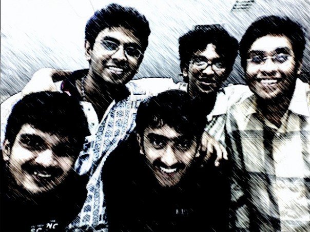 IIT Madras CS department, summer 2007 — the computer lab after an all-nighter